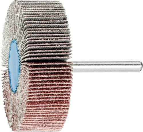 PFERD Korund Fächerschleifer A80 Durchmesser 60 mm, Schaft-Ø 6 mm, 10 Stück, Multicolor - Bild 1