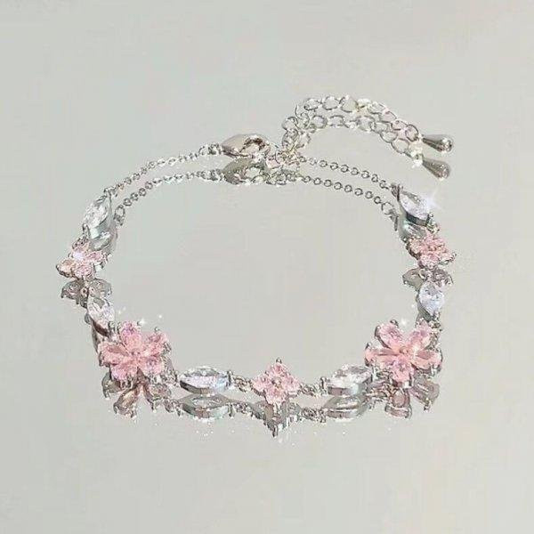 RINHOO FRIENDSHIP Armband, Silber, Zirkonia, Perle, Damen - Bild 1