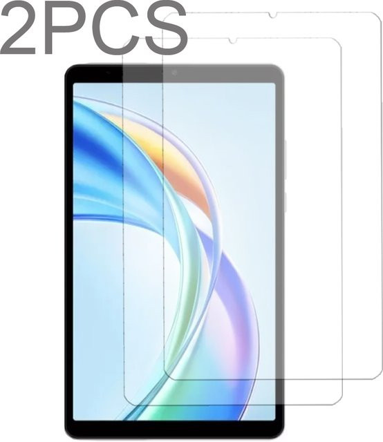 2 Stück Honor Pad X7 2025 8,7 Zoll Glas-Displayschutzfolie, 9H Härte, HD klar, transparent - Bild 1