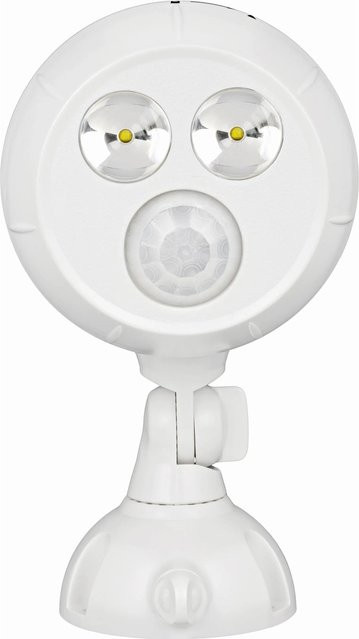 Mr. Beams LED-Außenstrahler MBN380 mit Bewegungsmelder in Weiß - Bild 1