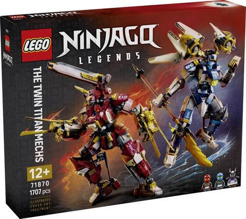 LEGO Ninjago Die Zwillings-Titanmechs Actionfiguren ab 12 Jahren - Bild 1