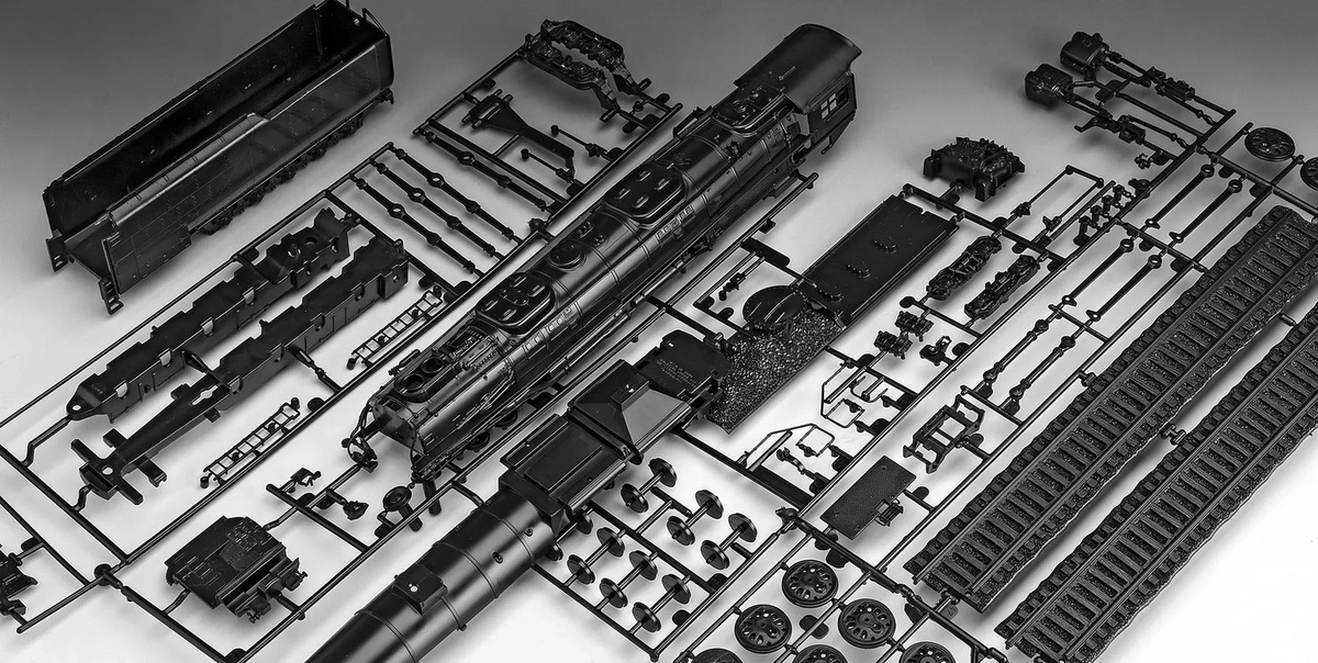 Revell Union Pacific Big Boy Dampflok Plastik-Bausatz H0 - Bild 3