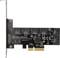 SilverStone SST-ECS06 Serial ATA-Controller RAID Controller Card in Schwarz - Bild 1