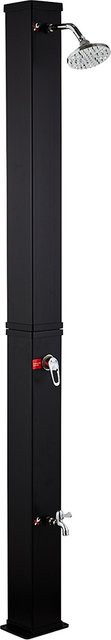 Home Deluxe Solardusche OLYMP in Schwarz Matt - Bild 1