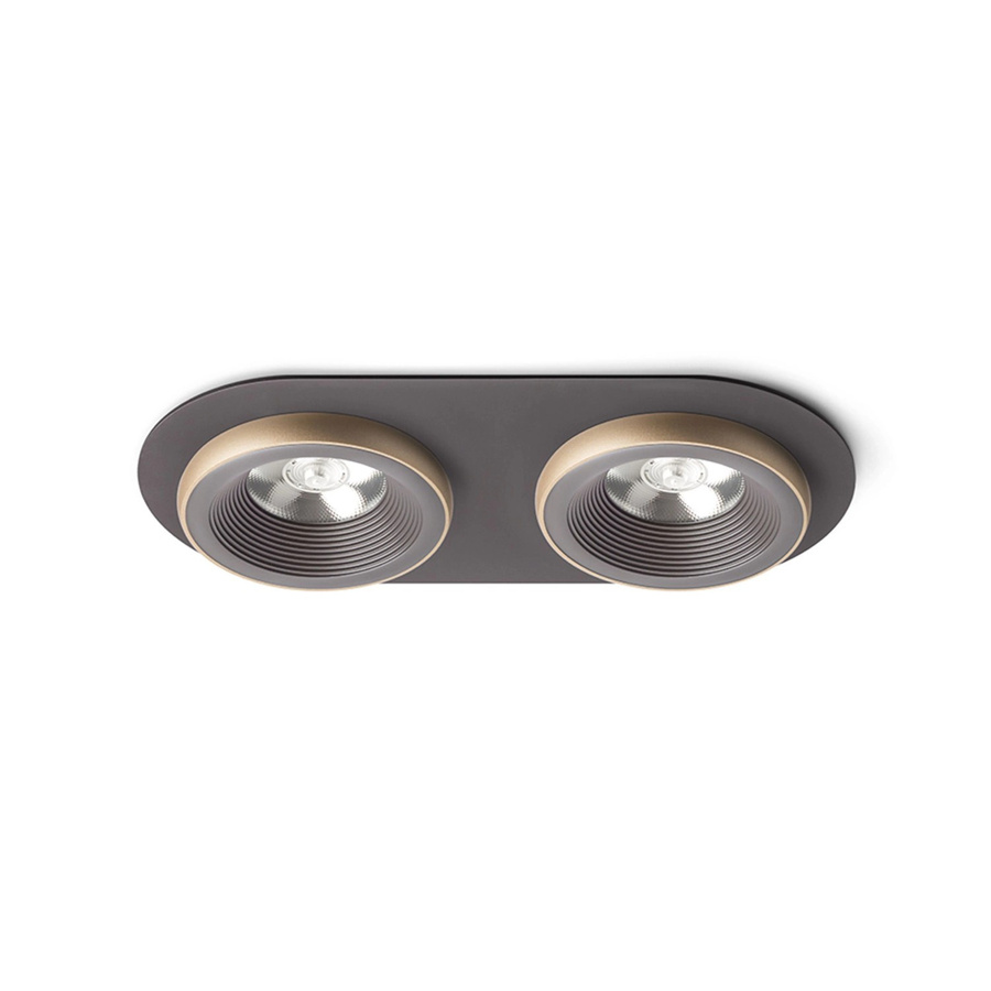 Rendl Einbauleuchte Sharm R II LED in Braun und Perlgold mit 20 W - Bild 2