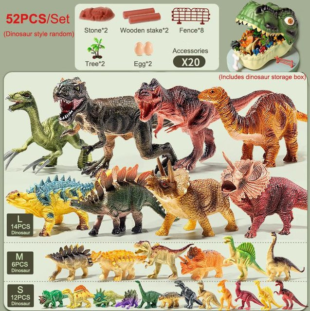 Topmix Dinosaurier Actionfiguren, Tyrannosaurus, Kunststoff, ab 3 Jahre - Bild 1