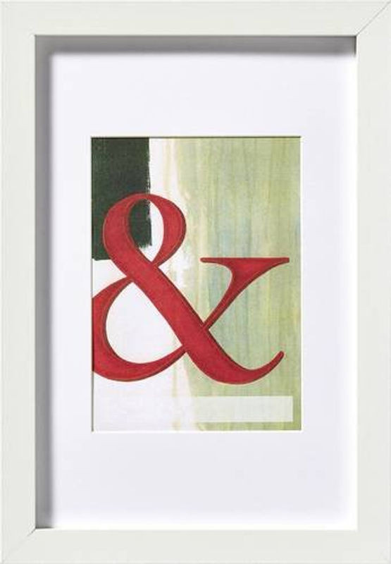 Walther Design Bilderwechselrahmen aus Holz in Weiß mit Passepartout für Papierformat 20 x 30 cm zur Wandmontage oder Tischaufstellung - Bild 1