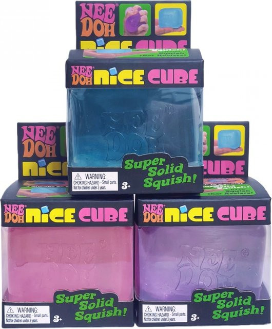 Schylling Needoh Nice Cube, Sensorischer Stressabbau-Würfel, Fidget-Tool - Bild 1