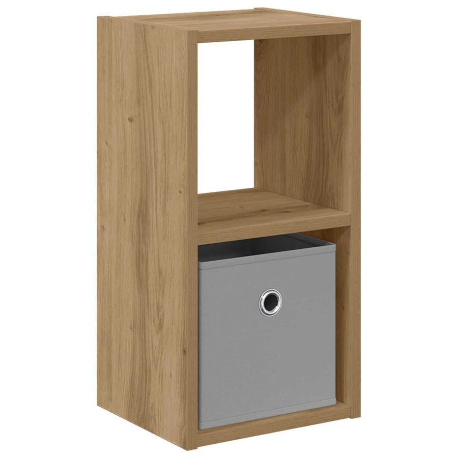 vidaXL Nachttisch Artisan-Eiche in Braun aus Holzwerkstoff, B/T/H: 25,5 x 22 x 49,5 cm - Bild 2
