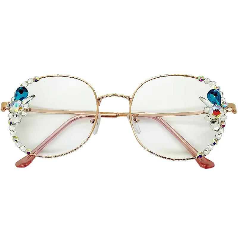 OEC CPO Korrektionsbrille, quadratisch, Metall, Vollrand, silber, Damen - Bild 3