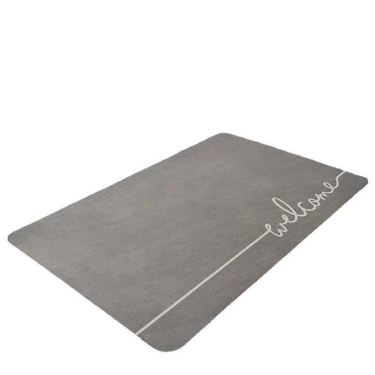 Saugfähige Kieselalgen-Schlammmatte für das Badezimmer von Yiran Furniture, rutschfest und schnelltrocknend, B/B: 40 x 60 cm - Bild 1
