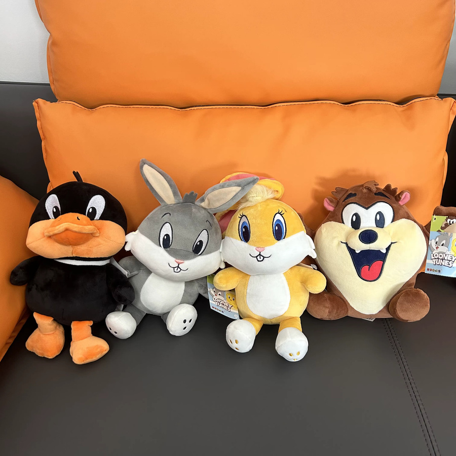 HUGKIS Looney Tunes Q Version Bugs Bunny, Tweety, Lola Bunny, Daffy Duck, Plüschtier, Stofftier Puppe - Bild 2