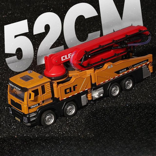 Linyi toy car Betonpumpenwagen Feuerwehrauto, Modell, 1:32, Metall, ab 14 Jahren - Bild 1