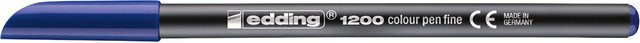 Edding 1200 Colour Pen Blau mit 0,5-1 mm feiner Spitze - Bild 1