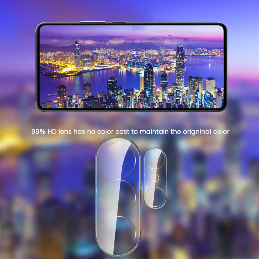Samsung Galaxy S26 S26 Ultra S26+ S26 Ultra 5G Kameraobjektivschutz aus gehärtetem Glas in Transparent mit 3D gebogener Rücklinsenfolie - Bild 6