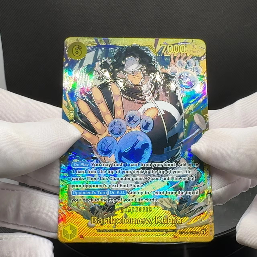 One Piece Bandai Bartholomew Kuma Karte, Englische Sammelkarten - Bild 3