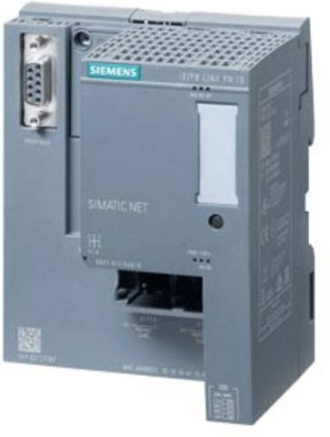 Siemens 6GK1411-5AB10 SPS-Erweiterungsmodul mit Ethernet/LAN in Grau - Bild 1