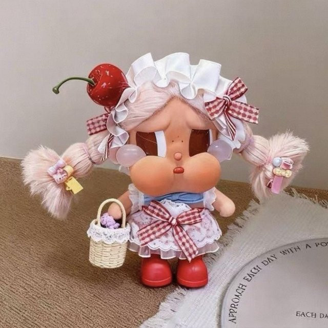 CRYBABY SKULLPANDA Puppen Kleidung Mode Zubehör, Rot - Bild 1