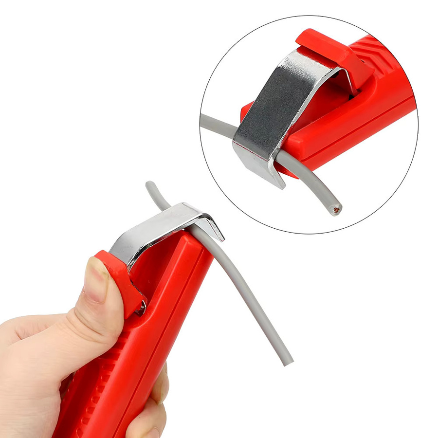 NICEYARD Mini Kabelabisolierer mit Kunststoffgriff für 8-28mm Durchmesser - Bild 3
