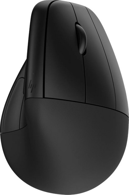 HP 920 Ergonomische Kabellose Maus mit Bluetooth und USB-A, Schwarz, 4000 dpi, Wiederaufladbar - Bild 1