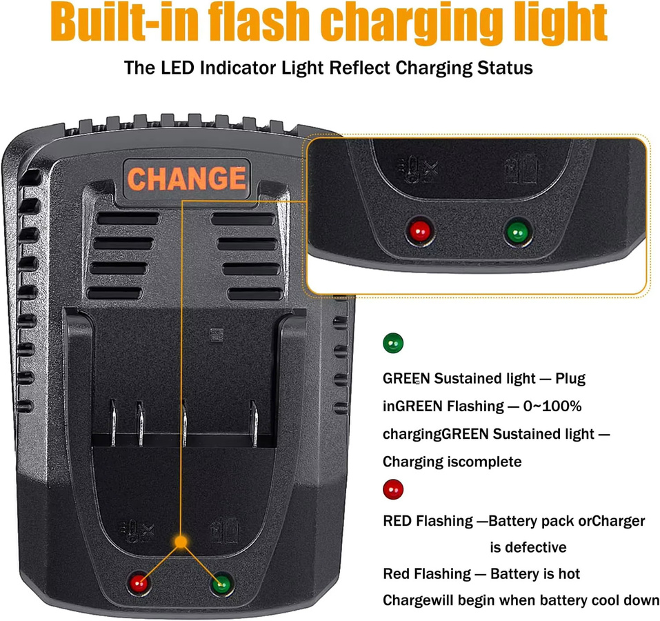 Bosch Akku-Ladegerät AL1860CV und AL1814CV für 18V und 14,4V Li-Ion Akkus in Schwarz - Bild 5
