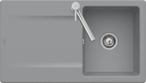 Villeroy & Boch Spüle Siluet 50 Spülbecken in Crema mit CeramicPlus Beschichtung - Bild 1