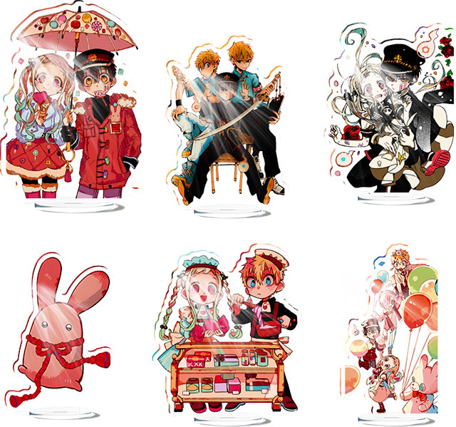 Anime Toilet Bound Hanako Kun Nene Acryl Schlüsselanhänger, Unisex - Bild 1