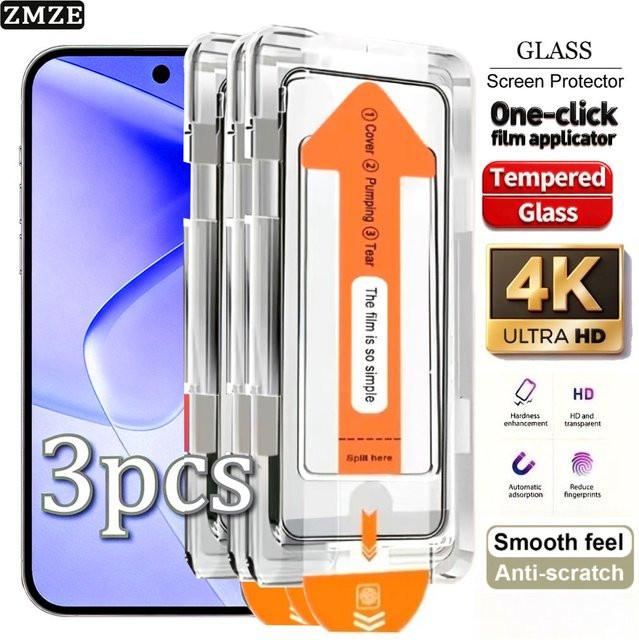 Hochauflösendes Panzerglas für Xiaomi 13 14 15 Pro Ultra 13T 14T 17 Pro Max Serie in Transparent, Kratzfest und Ultraflaches Design - Bild 1