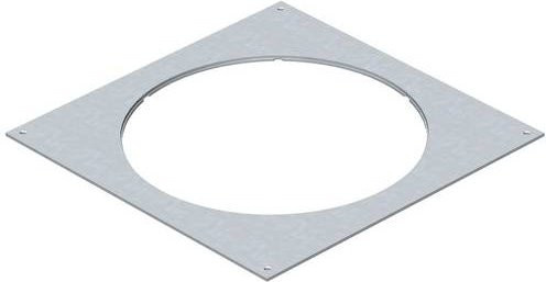 OBO Bettermann DUG 350-3 R7 Montagedeckel in Silber - Bild 1