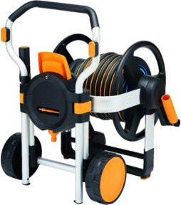 Fiskars Schlauchwagen Waterwheel XL All-Inclusive-Set manuell mit Schlauchtrommel - Bild 1