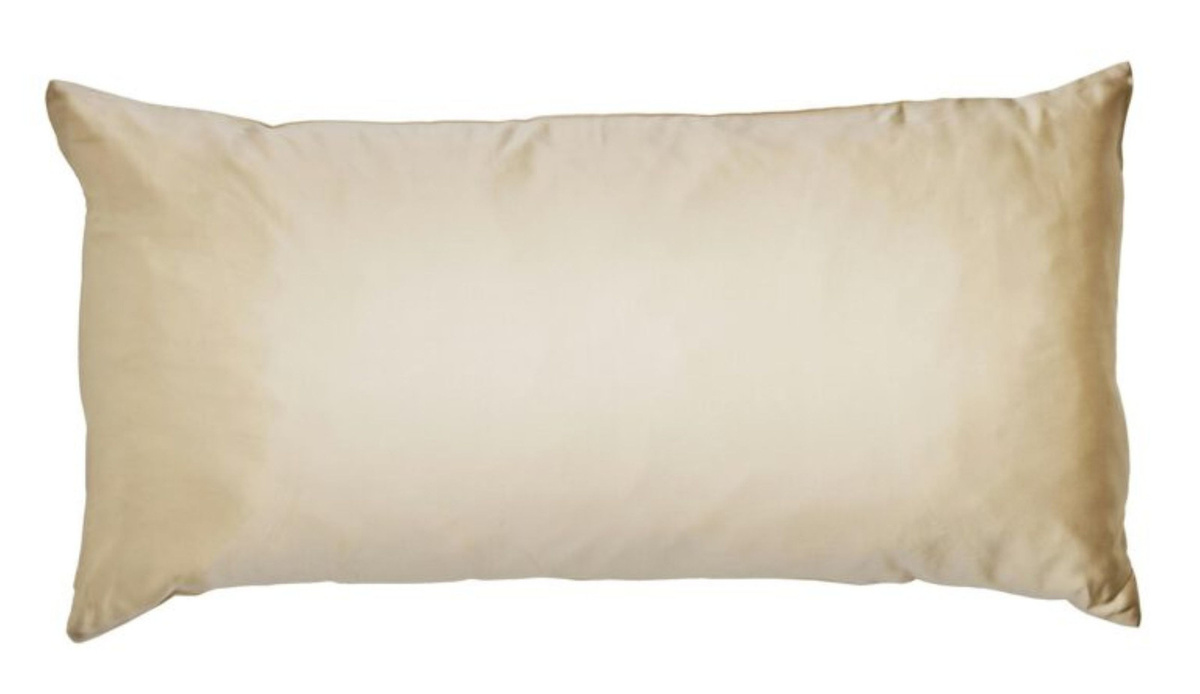 Starhome Kissenbezug aus 100% Seide in Creme/Beige, B/H: 40 x 80 cm - Bild 1