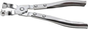 BGS Schlauchklemmenzange mit Drehköpfen in Silber, 210 mm - Bild 1