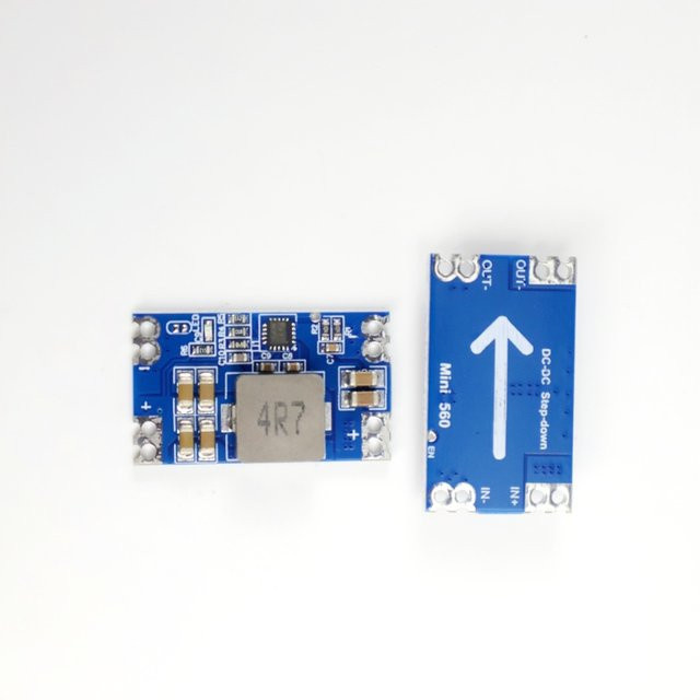 Mini560 DC-DC Buck Converter 5A Step Down Modul Blau Spannungsregler mit festem Ausgang für Arduino - Bild 1
