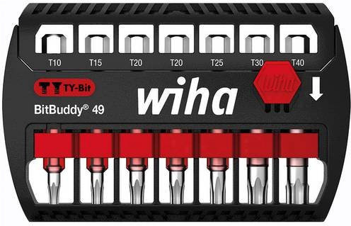 Wiha BitBuddy Bit-Set 7-teilig TY-Bits 49 mm für Impact- und Schlagschrauber (42115) - Bild 1