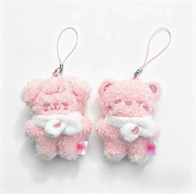 SKZOO Mini-Plüschpuppen-Schlüsselanhänger, Plüsch / Textil, 5cm - Bild 1
