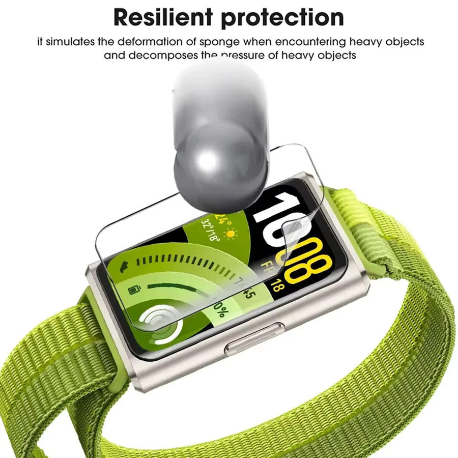 Huawei Hydrogel-Folien für Huawei Band 11 Smartband, TPU, transparent - Bild 3