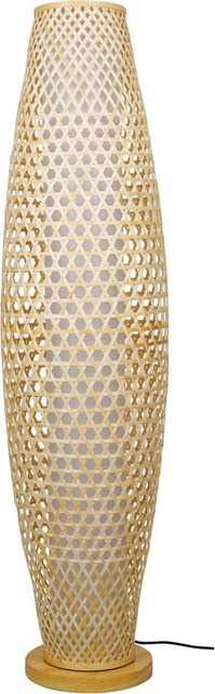 Pocoline Stehlampe Amaya aus Bambus mit E27 Fassung, Höhe: 120 cm, Durchmesser: 30 cm - Bild 1