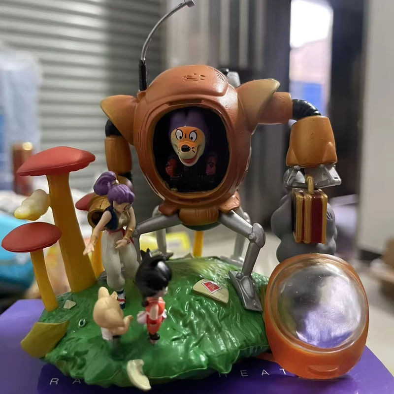 Bandai Dragon Ball Anime Actionfigur Son Goku vs. Roboter PVC Statue Mehrfarbig - Bild 1