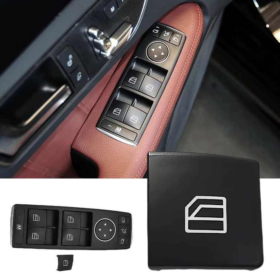 Mercedes Benz Fensterheber Schalter Set in Schwarz für C GLK E W204 - Bild 3