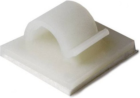 HellermannTyton Klebesockel RB8-PA66-BK selbstklebend Schwarz Bündel-Ø 8mm 2er-Pack - Bild 1