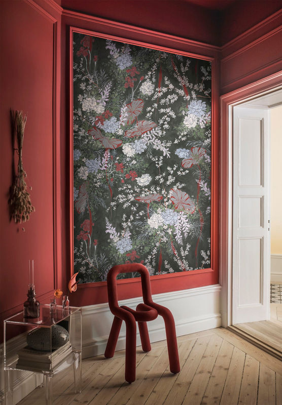 Isidore Leroy Wandtapete Fleurs d'Intérieur Botanisches Floral Mural Multicolour B: 330 cm, H: 50 cm - Bild 2