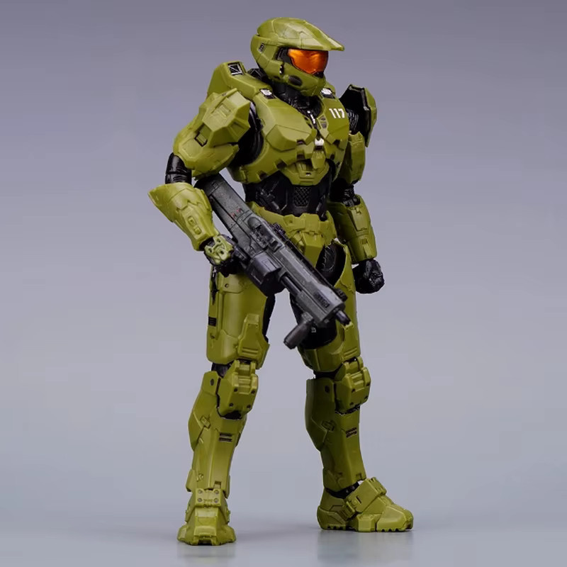Bandai Halo Master Chief Mjolnir Mark V1, Artikulierte Actionfigur, 1/12 Scale - Bild 3