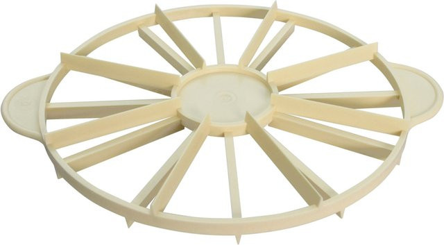 Schneider Torteneinteiler 8/12-teilig, rund, Durchmesser: 26,5 cm, beige - Bild 1