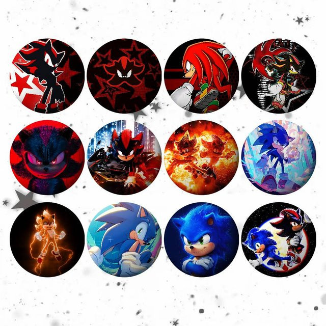 Kayou Brosche, Anime S-sonic, Sternabzeichen, Blech - Bild 1