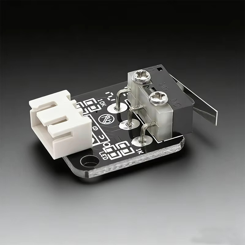 Creality Ender 3 Endschalter Endstop für Ender 3 Pro, Ender 3 V2, Ender 5 und CR-10 Serie 3D-Drucker-Zubehör in Schwarz - Bild 2