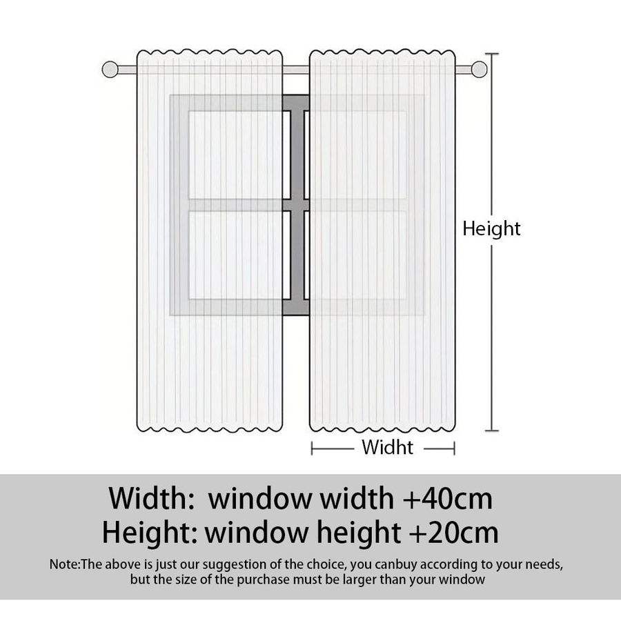2er-Pack Dekorative Vorhänge mit 3D-Holztür-Print von Yiran Furniture, Braun, B: 50 cm, H: 130 cm - Bild 1
