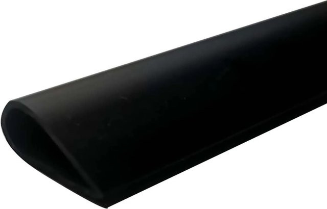 Arcansas Klemmprofil aus PVC in Schwarz, B/H/L: 15 x 7 x 1000 mm - Bild 1