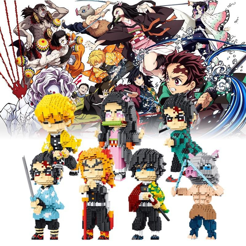 UmberVale Demon Slayer Giyuu Diamant-Bausteine Spielzeugset - Bild 2