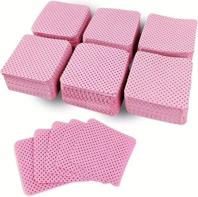 LULAA Nageltücher, 50 Stück, Pink, Unisex - Bild 1