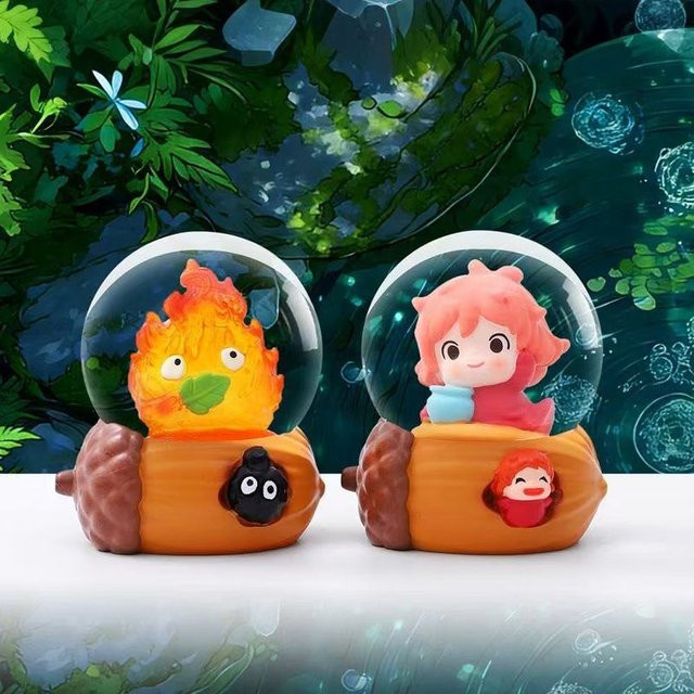 Bandai Hayao Miyazaki Traumsuche-Reise Kristallkugel Blindbox, Sammelfigur - Bild 1